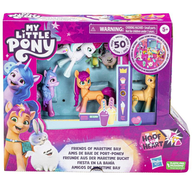 Hasbro, My Little Pony, набор из 4 пони, Друзья из Мейн Бэй, F3865
Hasbro, My Little Pony, набор из 4 пони, Друзья из Мейн Бэй, F3865