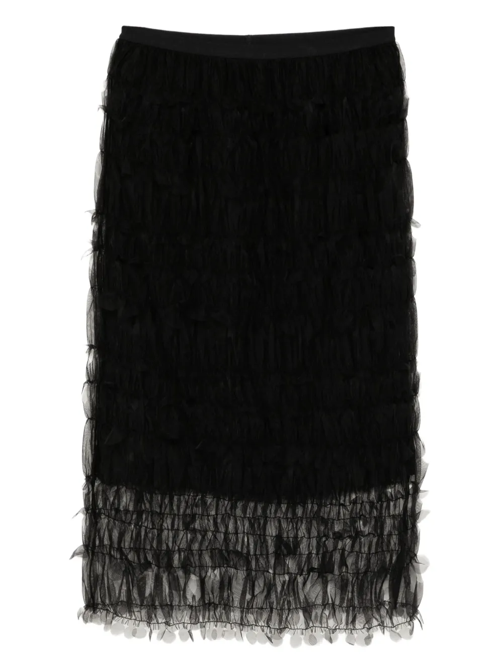 Сетчатая юбка с завышенной талией JNBY, черный
Сетчатая юбка с завышенной талией JNBY, черный