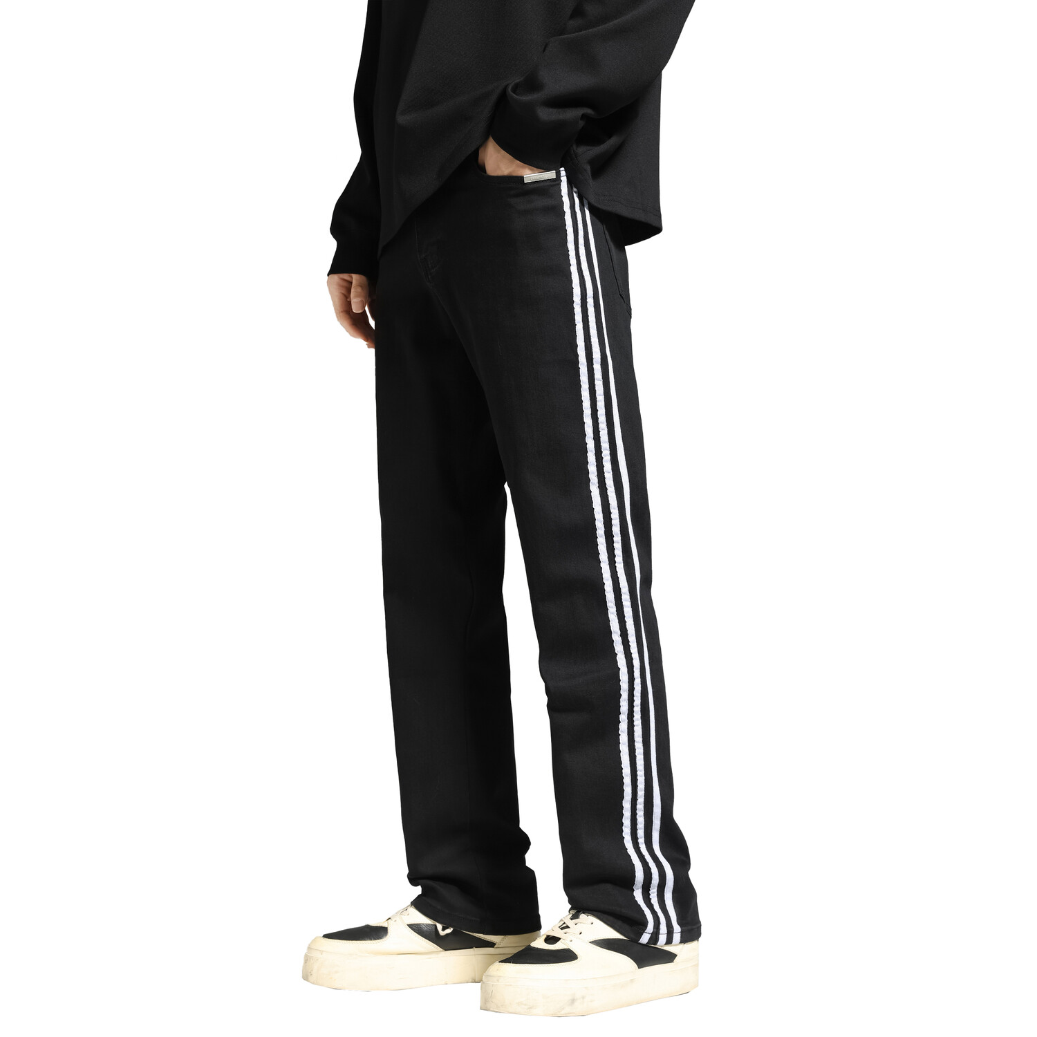 Джинсы унисекс UNKNOWTAL, Черный
Джинсы унисекс UNKNOWTAL, Черный