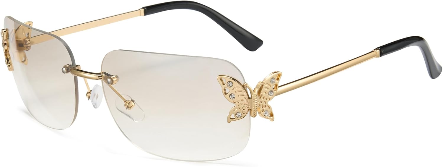 Солнцезащитные очки Cyxus Rectangle Y2K без оправы для женщин, ретро, без оправы, винтажные, квадратные, тонированные, модель 1166, 04-gold Frame-translucent Grey Lens
Солнцезащитные очки Cyxus Rectangle Y2K без оправы для женщин, ретро, без оправы, винтажные, квадратные, тонированные, модель 1166, 04-gold Frame-translucent Grey Lens