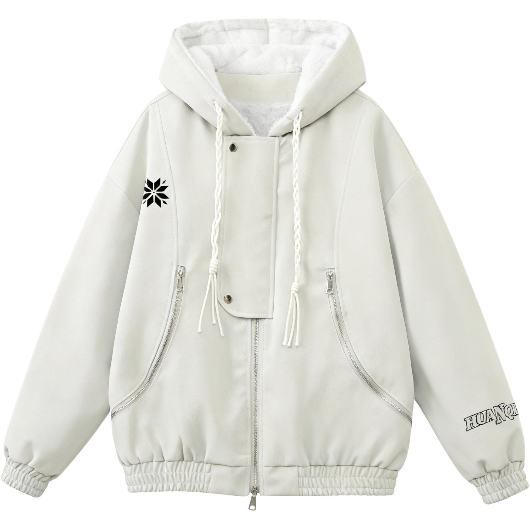 Пуховик Unisex Hooded Moderate HUANQIU, экрю
Пуховик Unisex Hooded Moderate HUANQIU, экрю