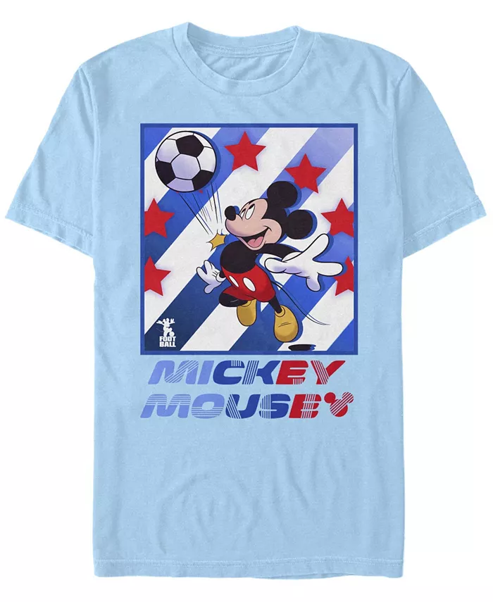 Мужская футболка с коротким рукавом Mickey Football Star Fifth Sun, синий
Мужская футболка с коротким рукавом Mickey Football Star Fifth Sun, синий