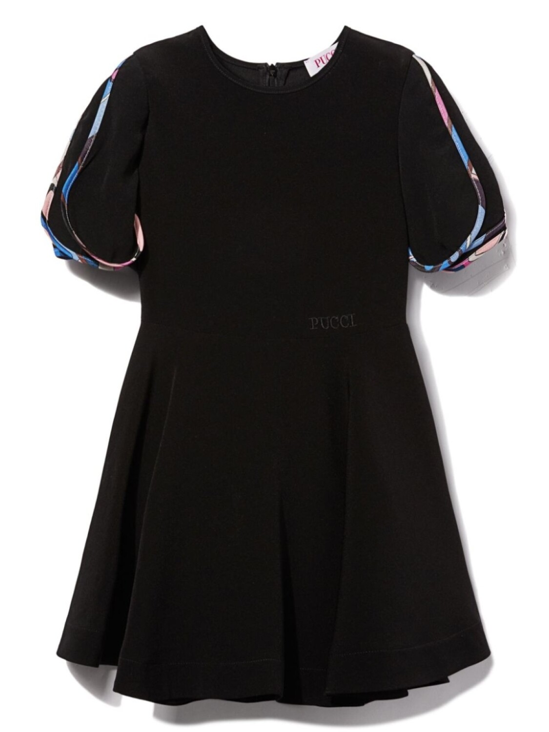 Платье кади PUCCI Junior, черный 
Платье кади PUCCI Junior, черный