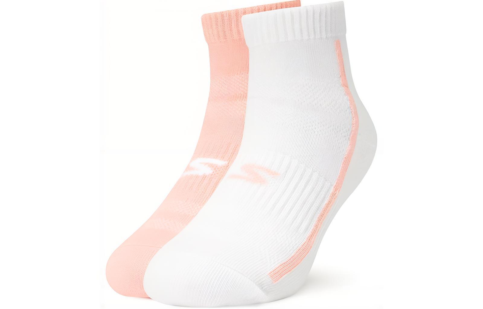 Детские носки 2 пары Skechers (розовый + белый)
Детские носки 2 пары Skechers (розовый + белый)