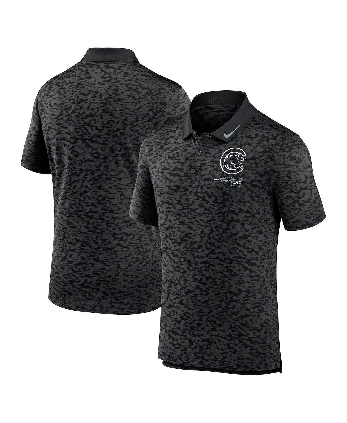 Мужская черная рубашка-поло Chicago Cubs Next Level Nike
Мужская черная рубашка-поло Chicago Cubs Next Level Nike