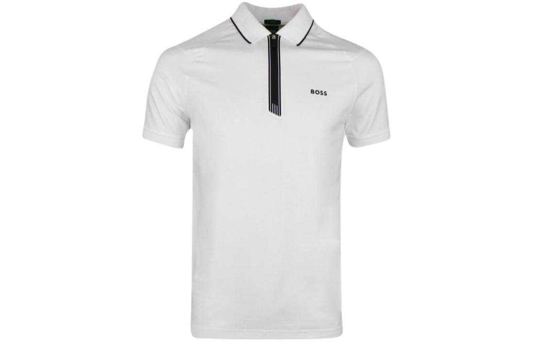 Zip Placket Stretch Slim Fit Polo Shirt HUGO BOSS, белый
Zip Placket Stretch Slim Fit Polo Shirt HUGO BOSS, белый