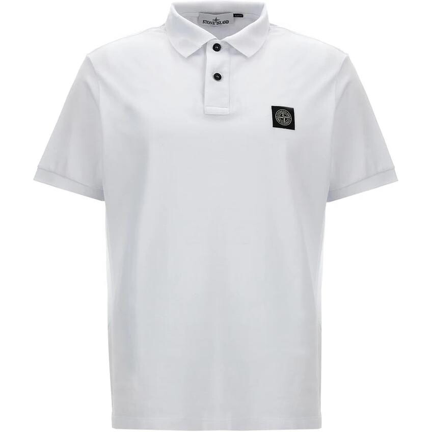 Рубашка поло мужская белая Stone Island, белый
Рубашка поло мужская белая Stone Island, белый