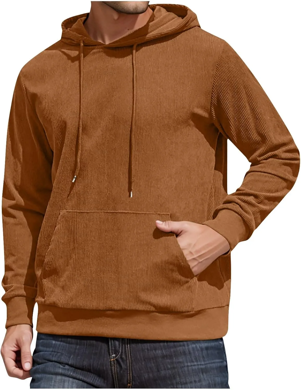 Толстовка с капюшоном Corduroy Big and Tall для мужчин, длинный рукав, с карманами
Толстовка с капюшоном Corduroy Big and Tall для мужчин, длинный рукав, с карманами