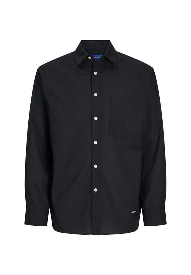 Рубашка с длинными рукавами Jack & Jones, черный
Рубашка с длинными рукавами Jack & Jones, черный