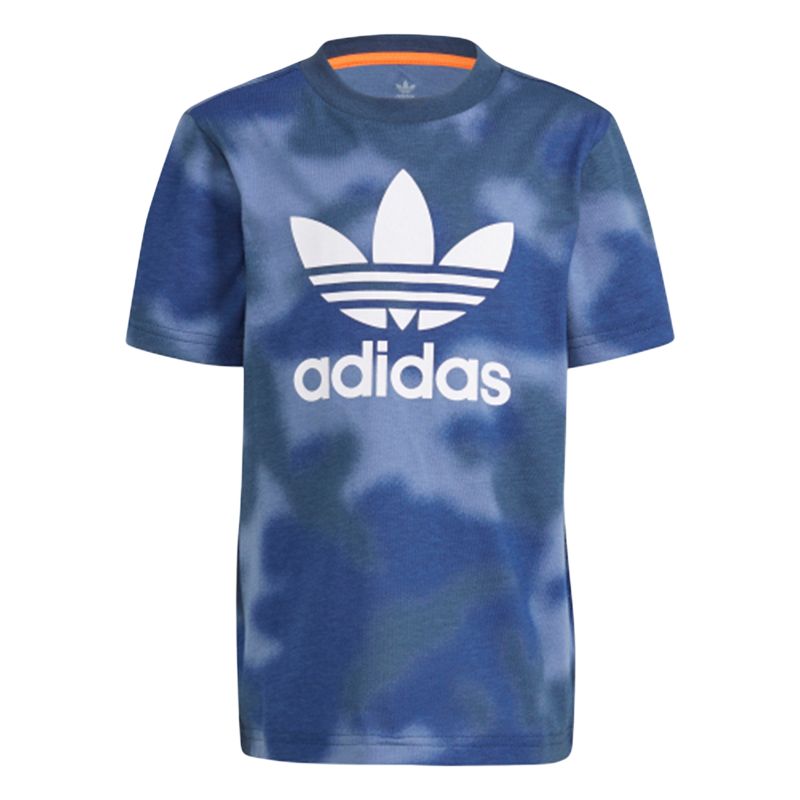 Футболка синяя детская для возраста 3-7 лет Adidas Originals
Футболка синяя детская для возраста 3-7 лет Adidas Originals