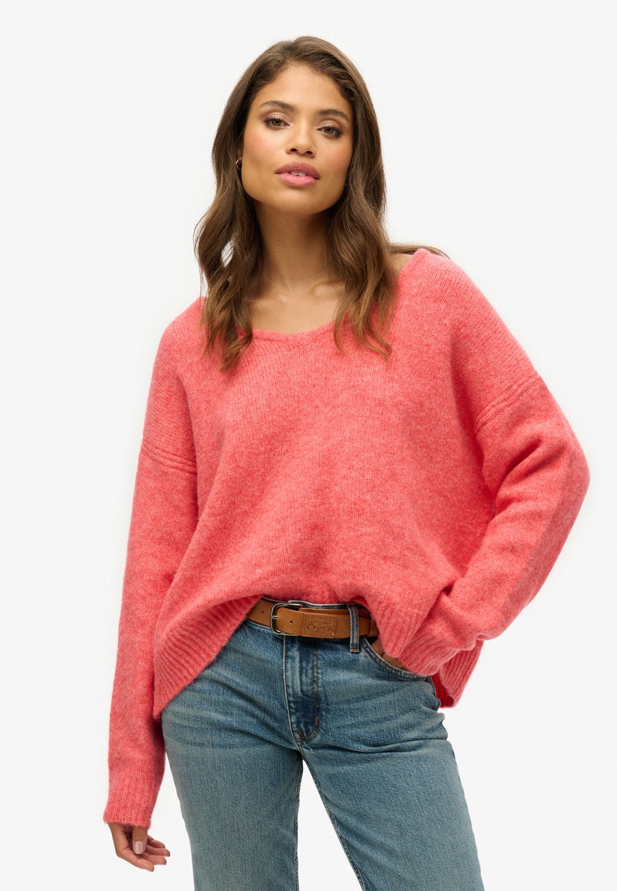 Джемпер Superdry & Co V NECK, Coral Red Twist/Pink
Джемпер Superdry & Co V NECK, Coral Red Twist/Pink
