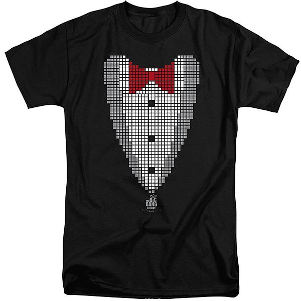 Футболка Big Bang Theory с пиксельным смокингом Licensed Character
Футболка Big Bang Theory с пиксельным смокингом Licensed Character