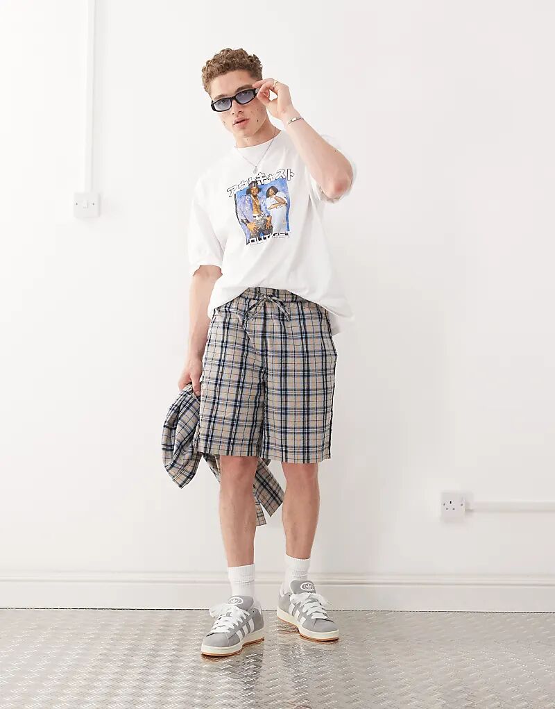 COLLUSION Ярусные бриджи синего цвета
COLLUSION Ярусные бриджи синего цвета