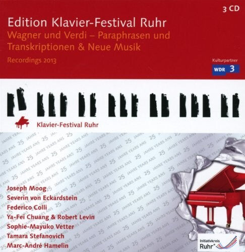CD диск Wagner / Verdi / Moog / Eckardstein / Colli: V31: Ruhr Piano Festival Edition
CD диск Wagner / Verdi / Moog / Eckardstein / Colli: V31: Ruhr Piano Festival Edition