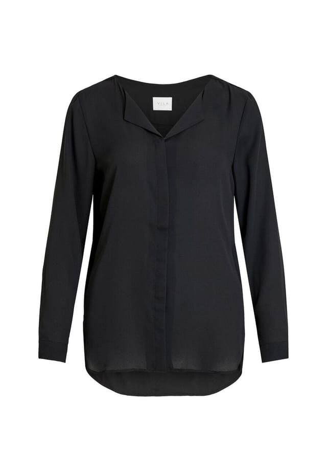 Блузка с длинными рукавами Vila, черный
Блузка с длинными рукавами Vila, черный