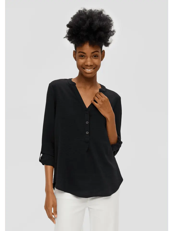 Блуза QS 3/4 Arm, черный
Блуза QS 3/4 Arm, черный
