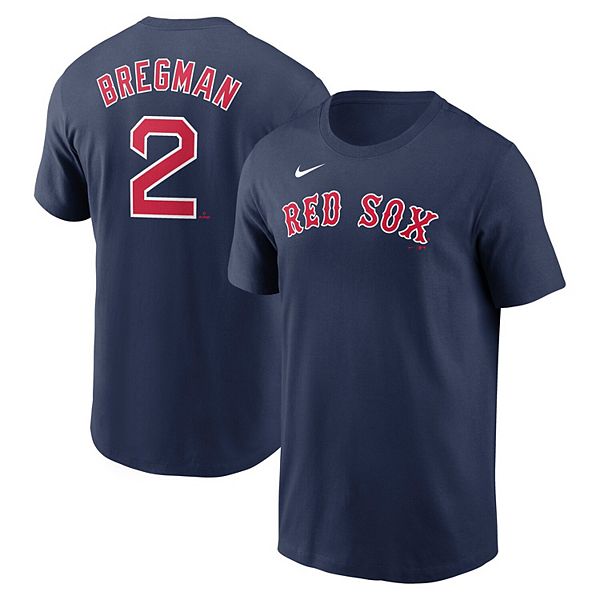 Мужская футболка Alex Bregman Boston Red Sox Fuse Name & Number в цвете navy Nike
Мужская футболка Alex Bregman Boston Red Sox Fuse Name & Number в цвете navy Nike