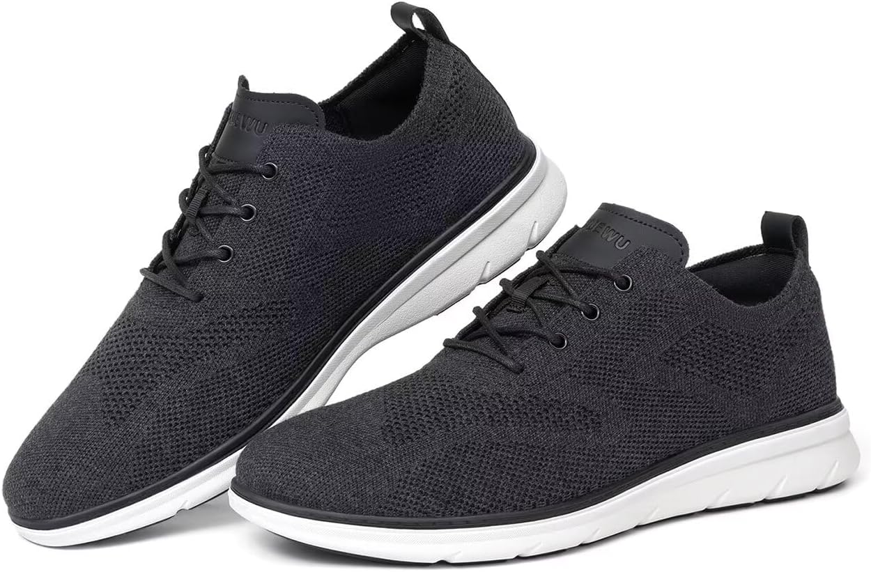 Мужские туфли оксфорды для официального стиля, повседневная обувь для ходьбы, легкие сетчатые кроссовки для работы и бизнеса, теннисная обувь Dexjewu, черный
Мужские туфли оксфорды для официального стиля, повседневная обувь для ходьбы, легкие сетчатые кроссовки для работы и бизнеса, теннисная обувь Dexjewu, черный