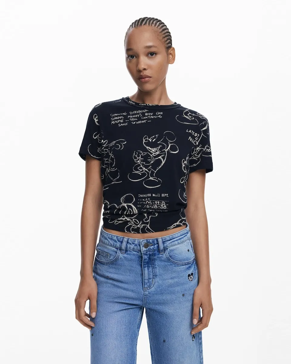 Женская футболка Mickey Sketch Desigual, черный
Женская футболка Mickey Sketch Desigual, черный