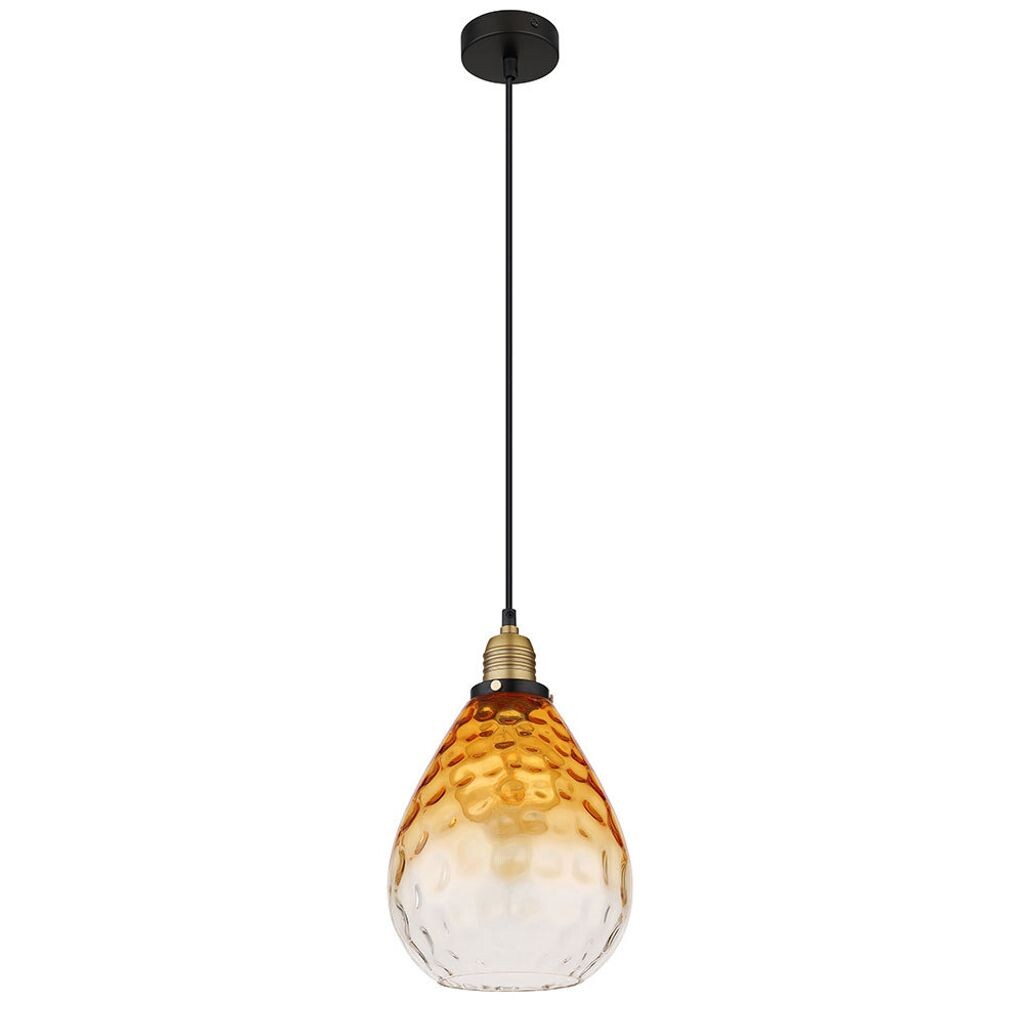 Подвесной светильник, металл, черный матовый, янтарное стекло, D 21 см Globo Lighting
Подвесной светильник, металл, черный матовый, янтарное стекло, D 21 см Globo Lighting