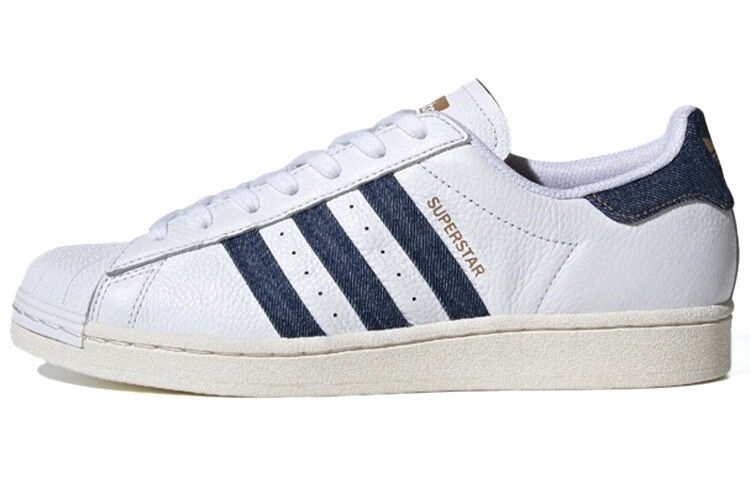Кроссовки Adidas Originals Superstar 'White Dark Blue'
Кроссовки Adidas Originals Superstar 'White Dark Blue'
