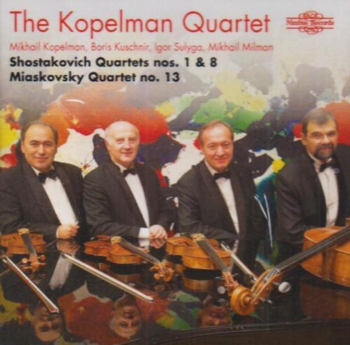 CD диск Shostakovich / Miaskovsky / Kopelman Quartet: Strings Quartets
CD диск Shostakovich / Miaskovsky / Kopelman Quartet: Strings Quartets