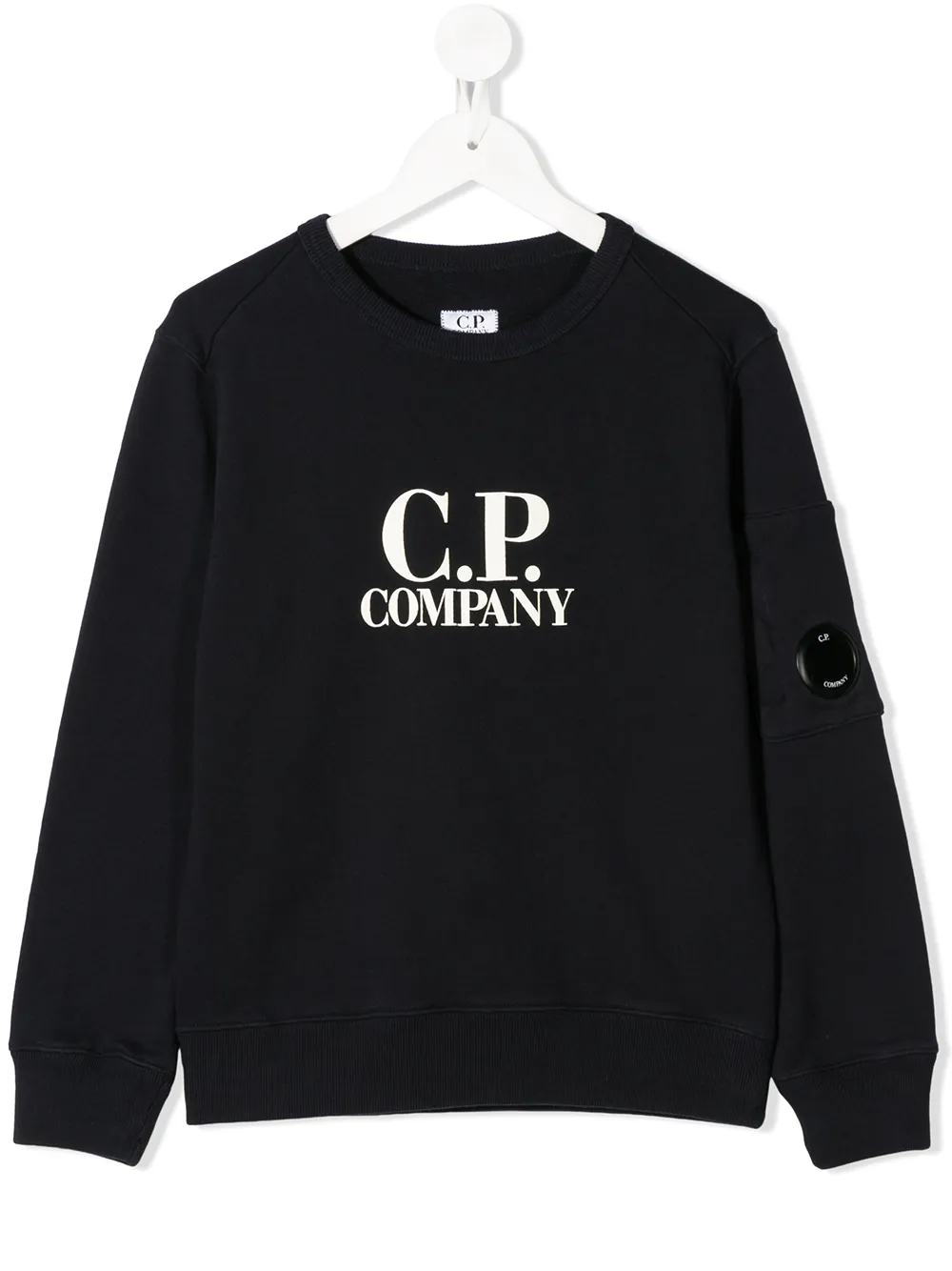 Толстовка с логотипом C.P. Company Kids, синий 
Толстовка с логотипом C.P. Company Kids, синий