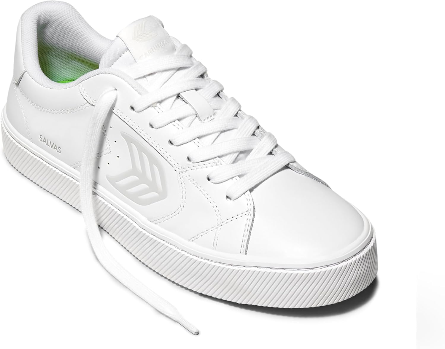 Кроссовки Cariuma SALVAS из премиальной кожи, удобная обувь для мужчин, легкая и экологичная, универсальная повседневная обувь с 100 веганскими стельками и резиновой подошвой, белый
Кроссовки Cariuma SALVAS из премиальной кожи, удобная обувь для мужчин, легкая и экологичная, универсальная повседневная обувь с 100 веганскими стельками и резиновой подошвой, белый