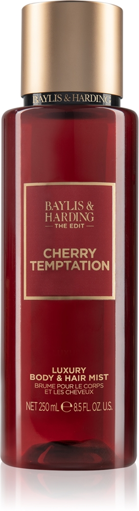 Спрей для тела с ароматом вишневого искушения The Edit Baylis & Harding, cherry, jasmin & sandalwood 250 мл
Спрей для тела с ароматом вишневого искушения The Edit Baylis & Harding, cherry, jasmin & sandalwood 250 мл