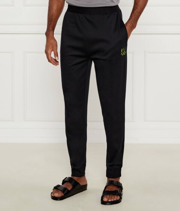 Пижамные брюки мужские Hugo Bodywear Iridium на резинке, черный
Пижамные брюки мужские Hugo Bodywear Iridium на резинке, черный