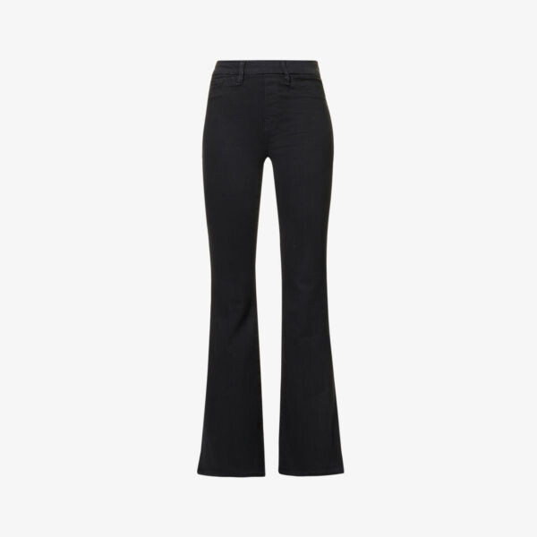 Расклешенные джинсы Pull On Flare с высокой посадкой и эластичным денимом Good American, черный
Расклешенные джинсы Pull On Flare с высокой посадкой и эластичным денимом Good American, черный