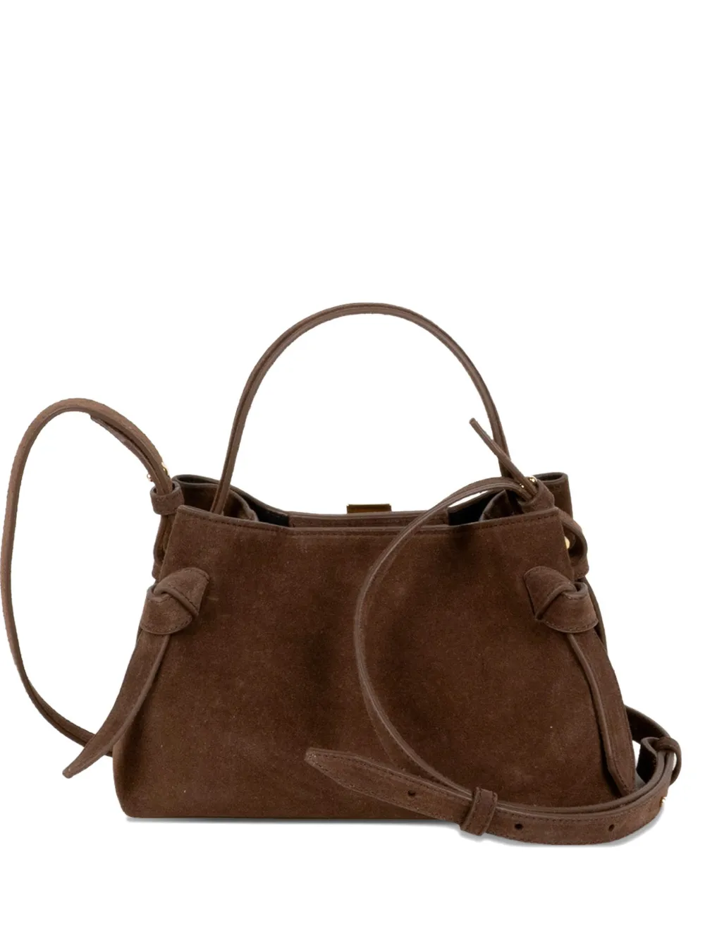 Сумка-клатч Gyoza с узлом и верхней ручкой Yuzefi, коричневый
Сумка-клатч Gyoza с узлом и верхней ручкой Yuzefi, коричневый