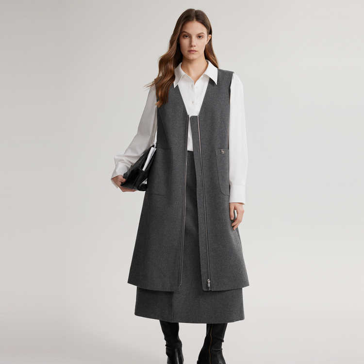 ELLE Платье без рукавов Women's Medium Gray
ELLE Платье без рукавов Women's Medium Gray
