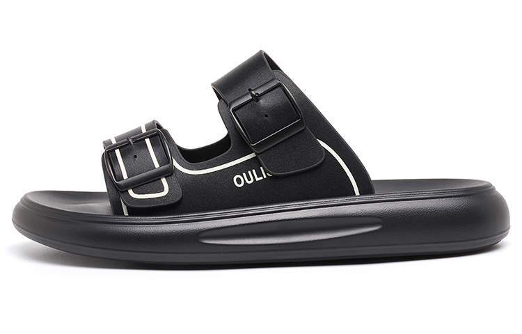 Тапочки-слайды мужские OULISASI, Black
Тапочки-слайды мужские OULISASI, Black