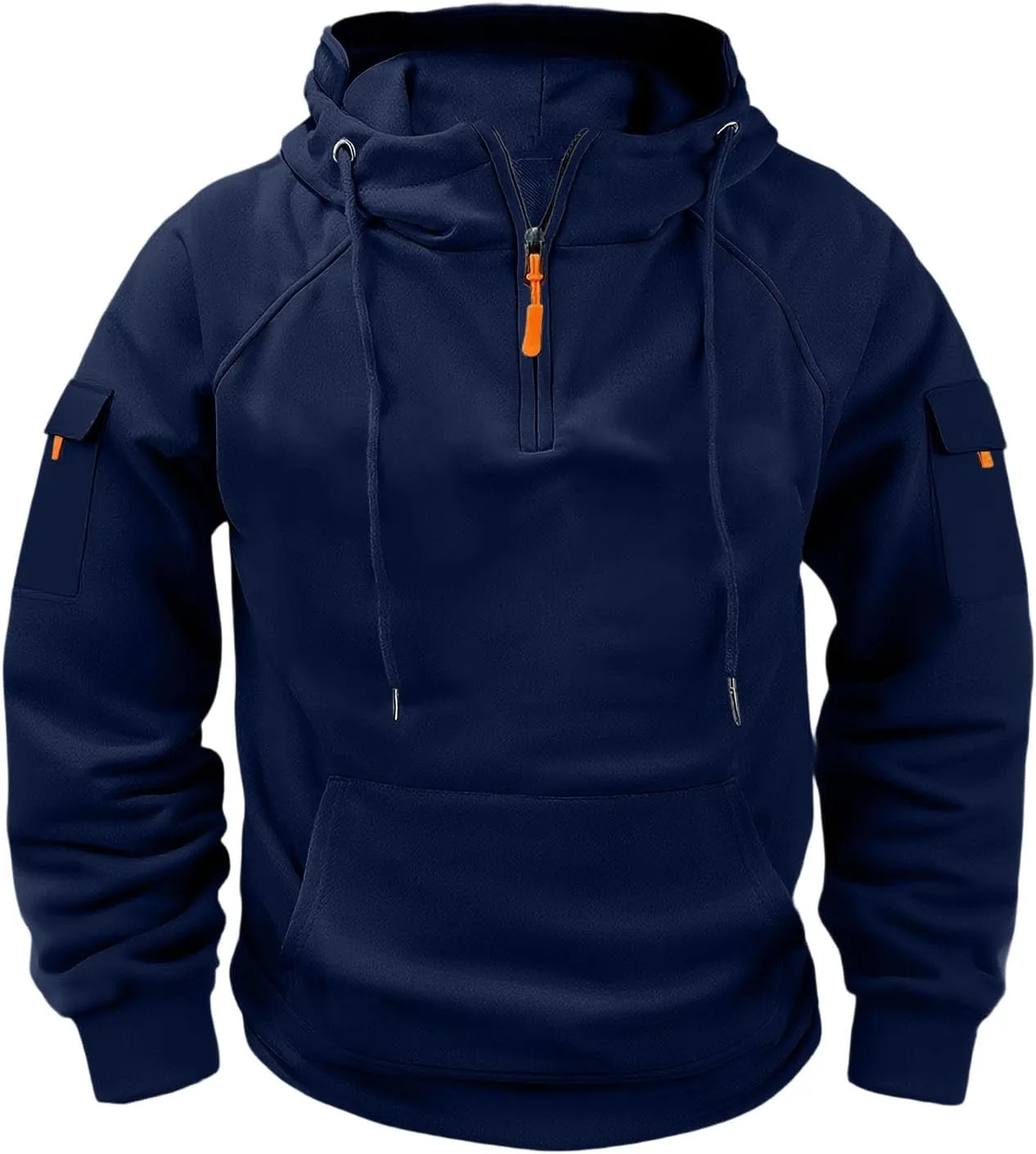 Мужская худи на молнии с карманом
Мужская худи на молнии с карманом