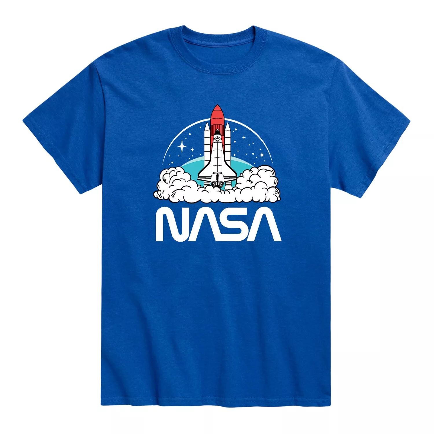 Футболка для взлета большого и высокого орбитального корабля НАСА Licensed Character, синий
Футболка для взлета большого и высокого орбитального корабля НАСА Licensed Character, синий