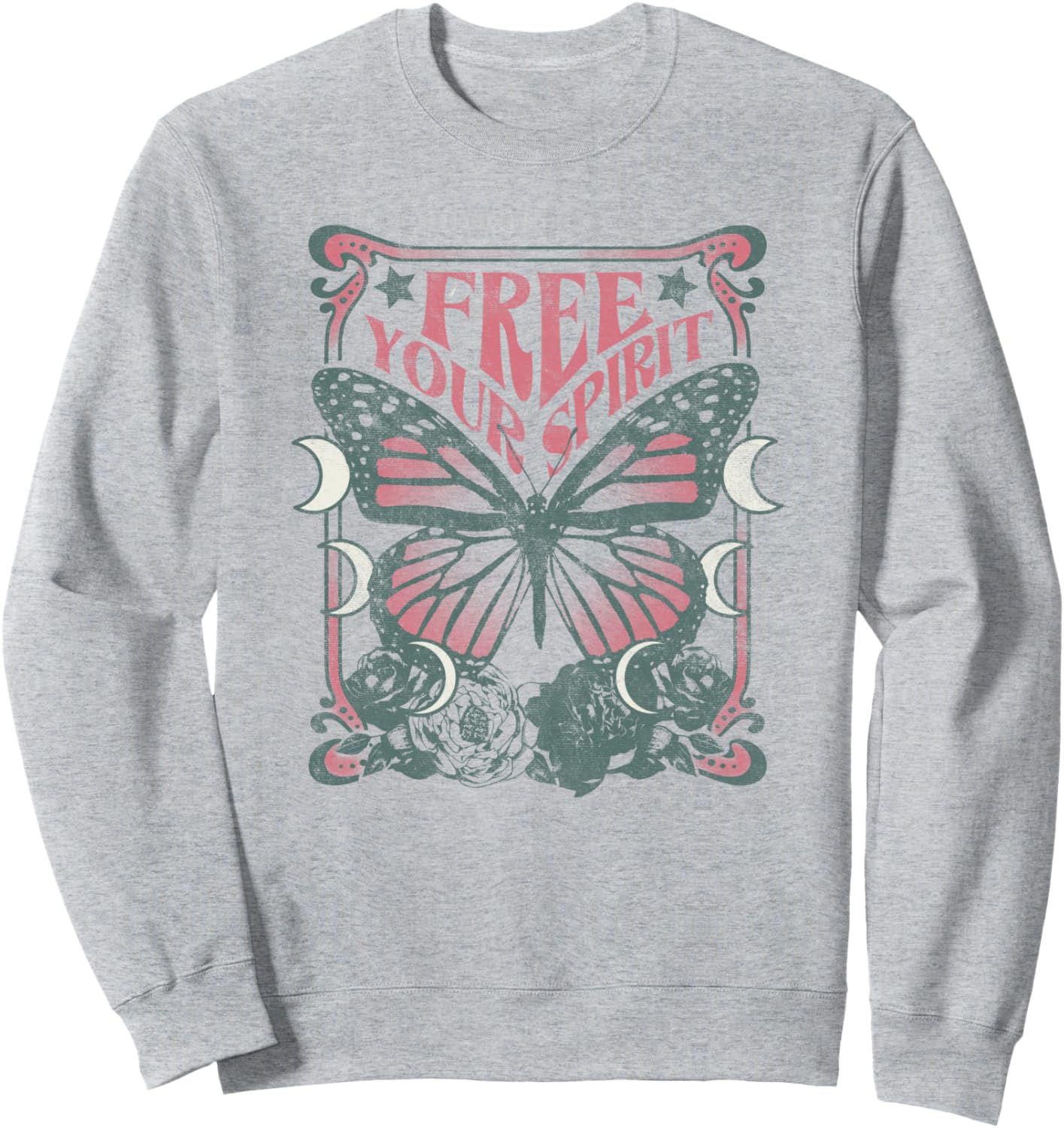 Освободи свой дух! Небесная бабочка, цветочный узор, толстовка Trendy Apparel, серый
Освободи свой дух! Небесная бабочка, цветочный узор, толстовка Trendy Apparel, серый