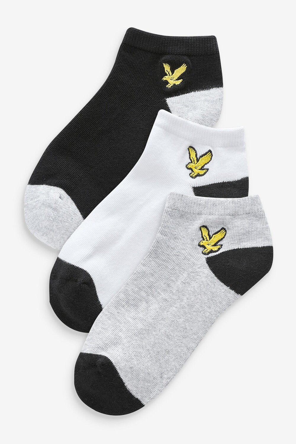 Носки для мальчиков Desmond с контрастными каблуками и носком до щиколотки 3 упаковки Lyle & Scott, черный
Носки для мальчиков Desmond с контрастными каблуками и носком до щиколотки 3 упаковки Lyle & Scott, черный