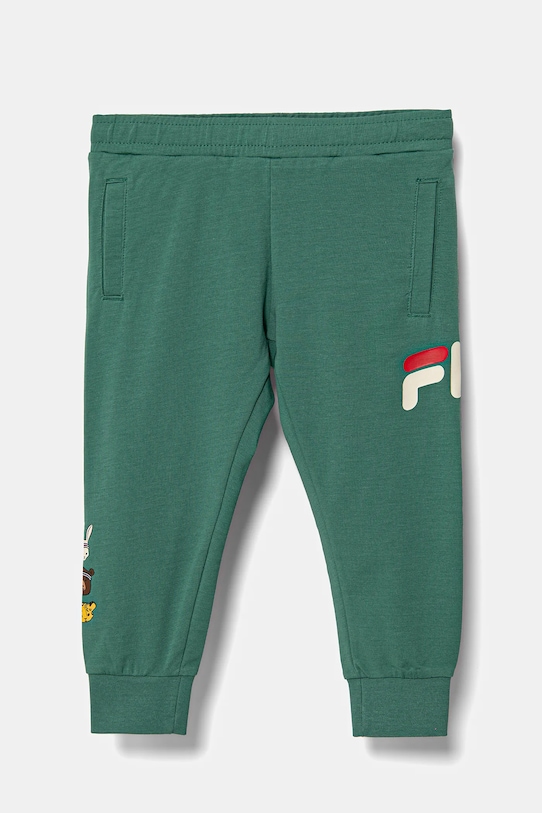 Детские спортивные штаны LASIN Fila, зеленый 
Детские спортивные штаны LASIN Fila, зеленый