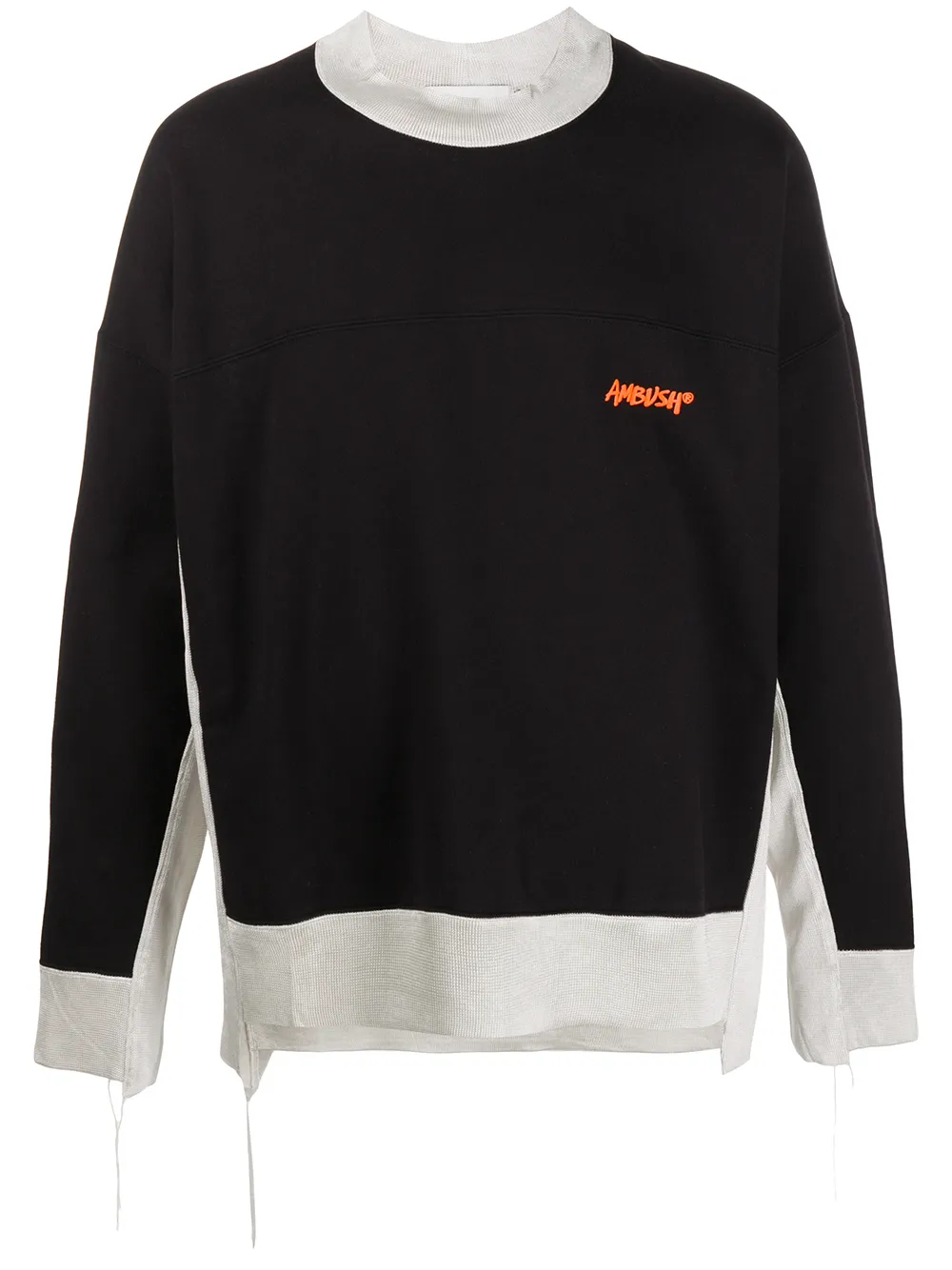 Толстовка со вставками AMBUSH, черный 
Толстовка со вставками AMBUSH, черный