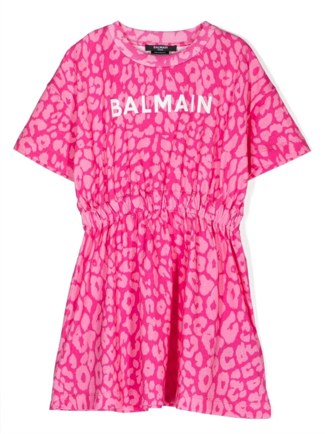 Balmain Kids платье с леопардовым принтом, розовый
Balmain Kids платье с леопардовым принтом, розовый