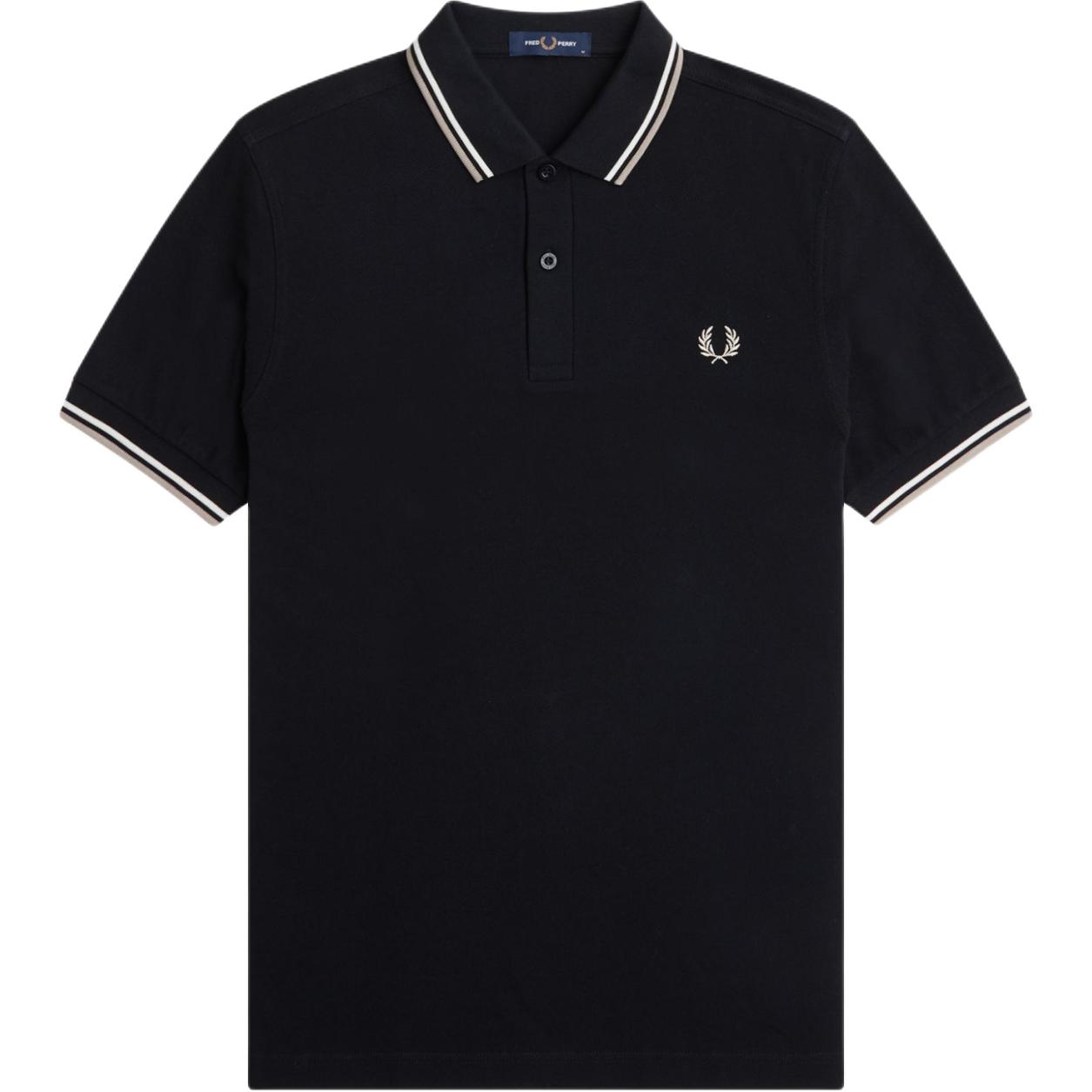 FRED PERRY Мужская черная поло, Черный, FRED PERRY Мужская черная поло
FRED PERRY Мужская черная поло, Черный, FRED PERRY Мужская черная поло