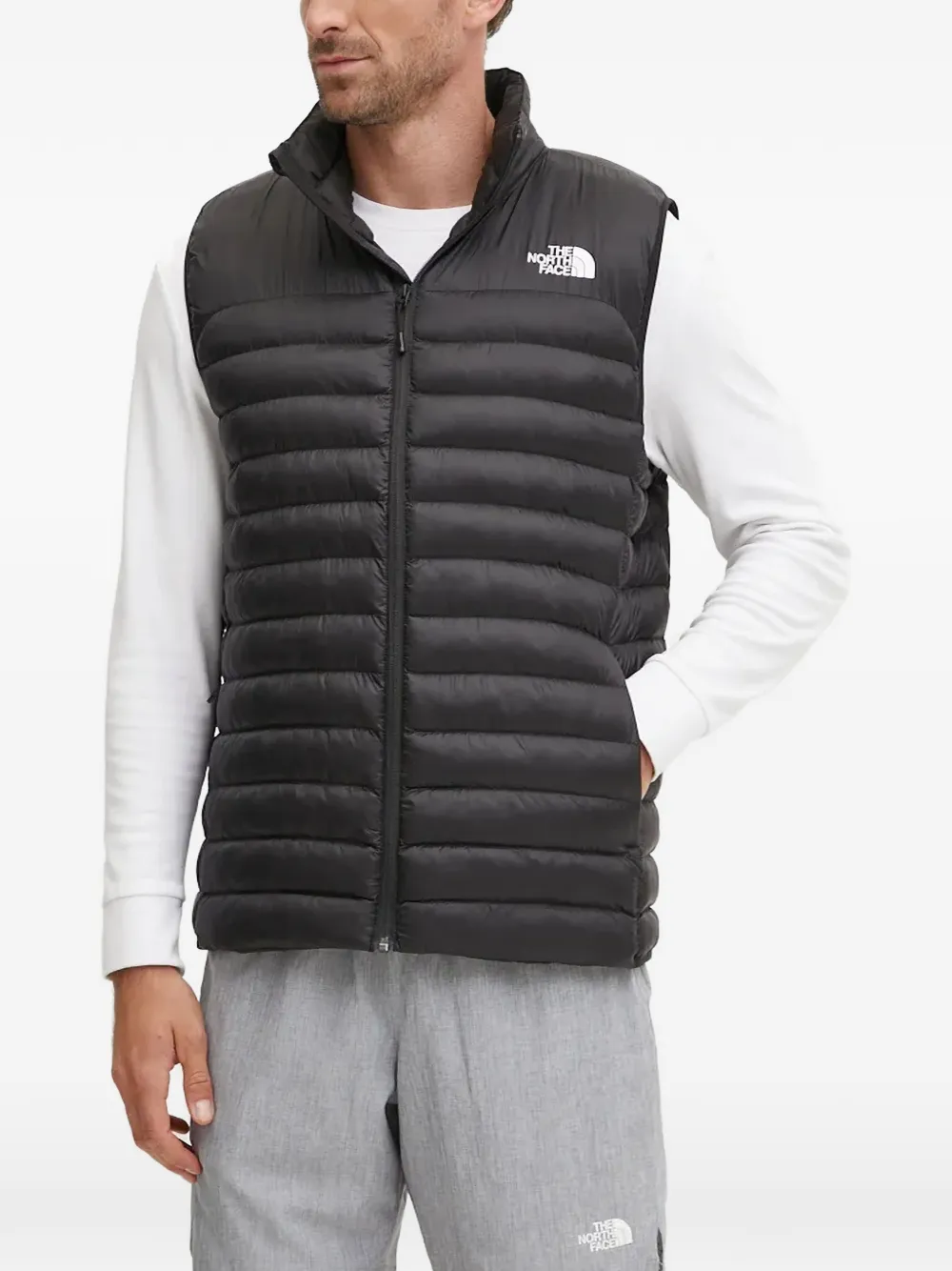 Стеганый жилет на молнии Terra Peak The North Face, черный
Стеганый жилет на молнии Terra Peak The North Face, черный
