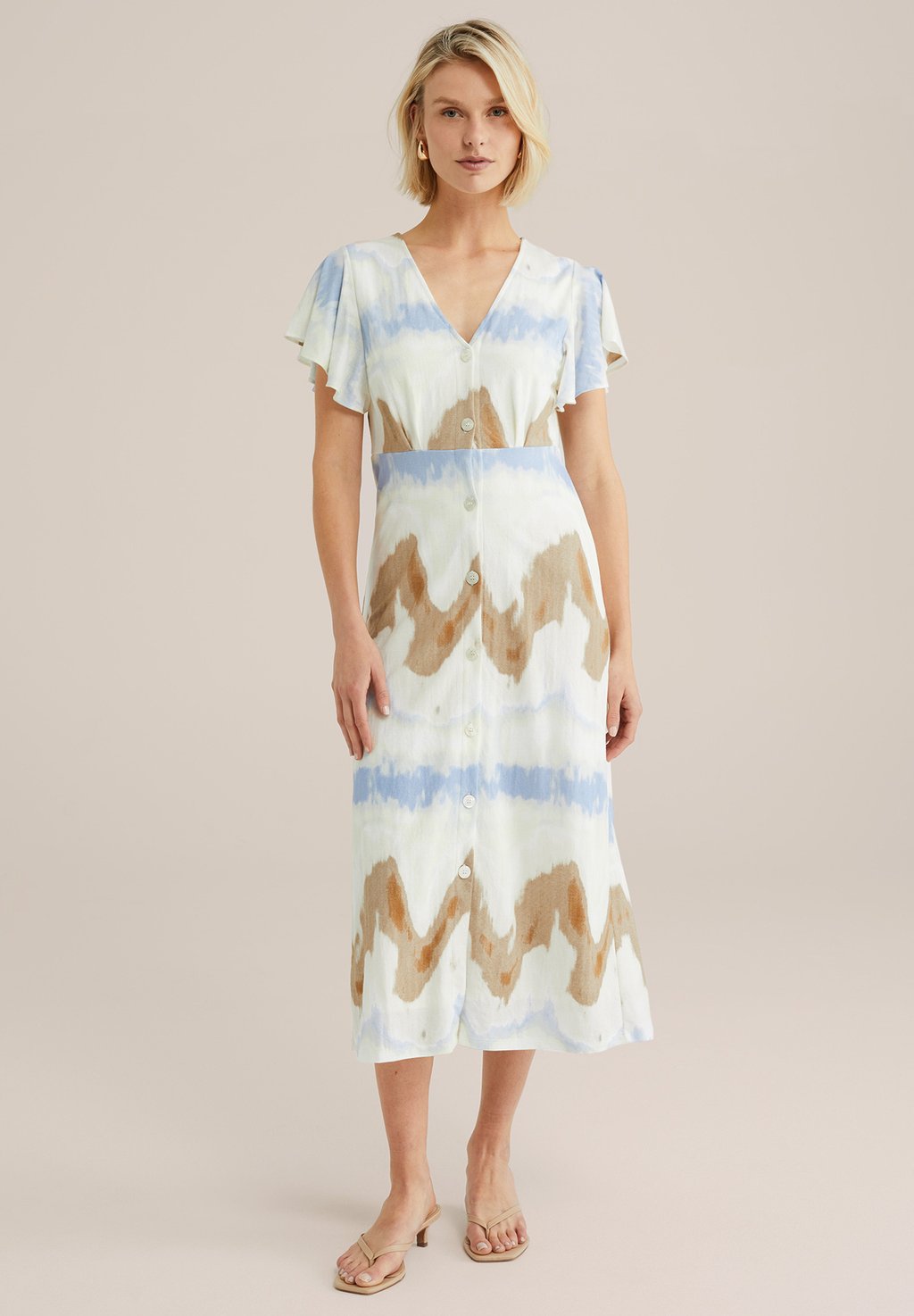 Платье-рубашка WE Fashion, синий
Платье-рубашка WE Fashion, синий