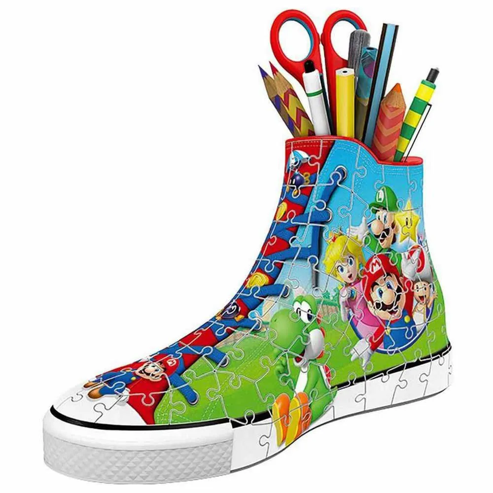 3D-пазл Ravensburger Sneaker Super Mario, 108 деталей, мультиколор
3D-пазл Ravensburger Sneaker Super Mario, 108 деталей, мультиколор