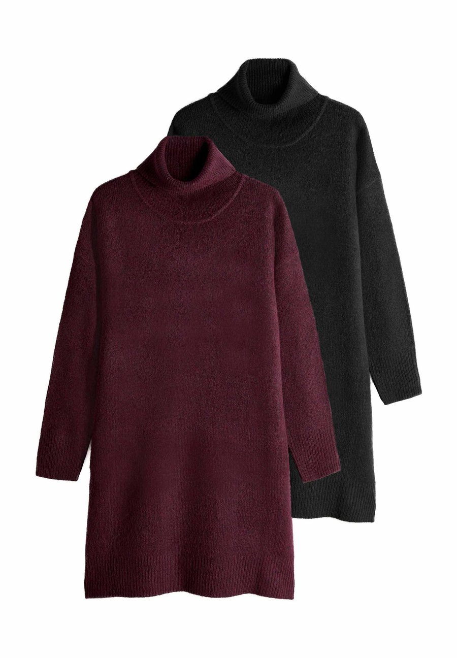 Платье THE SET 2 PACK, Burgundy Red Black/Black
Платье THE SET 2 PACK, Burgundy Red Black/Black