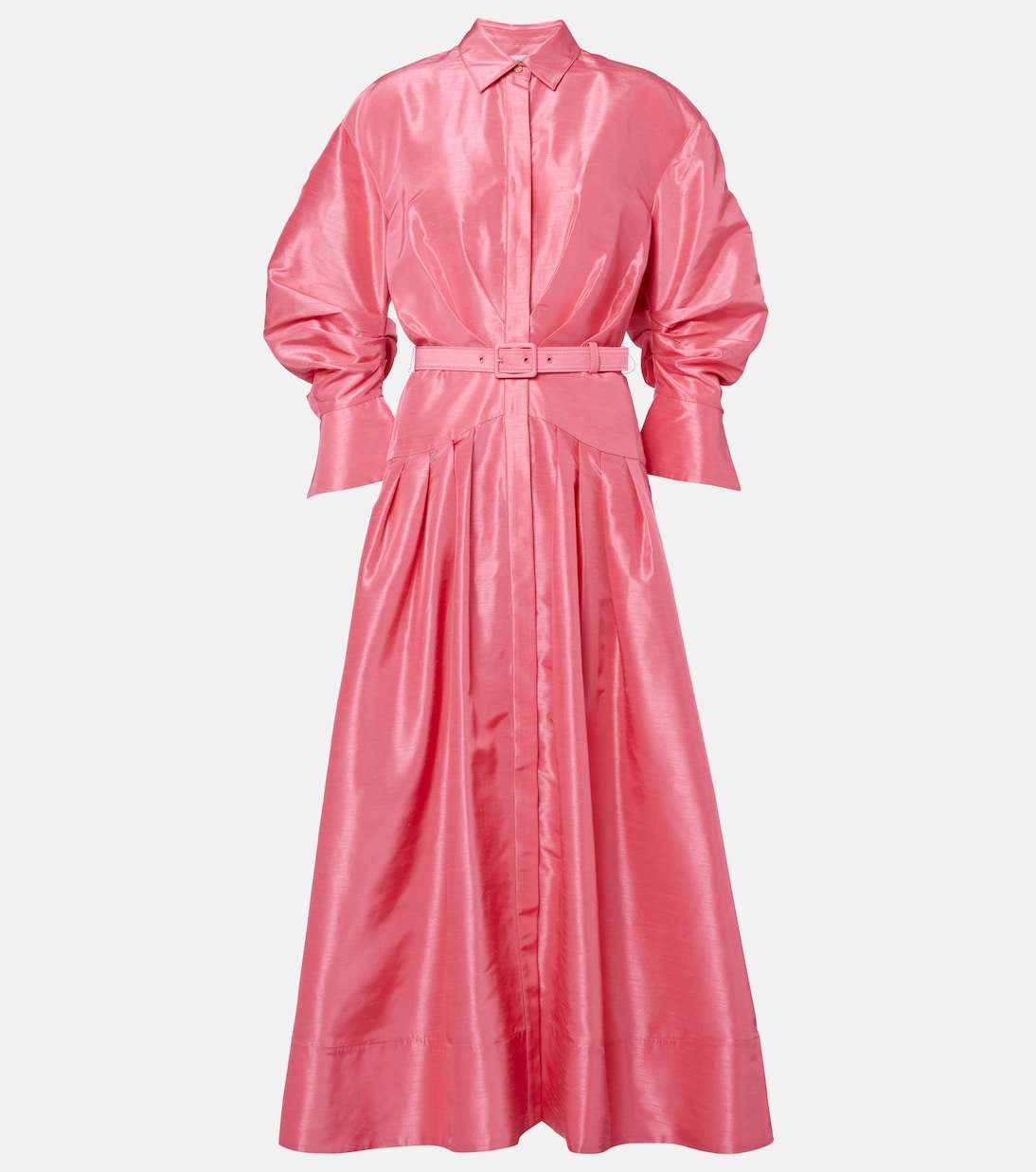 Платье-рубашка с поясом и сборками Maple Rebecca Vallance, Bubblegum
Платье-рубашка с поясом и сборками Maple Rebecca Vallance, Bubblegum