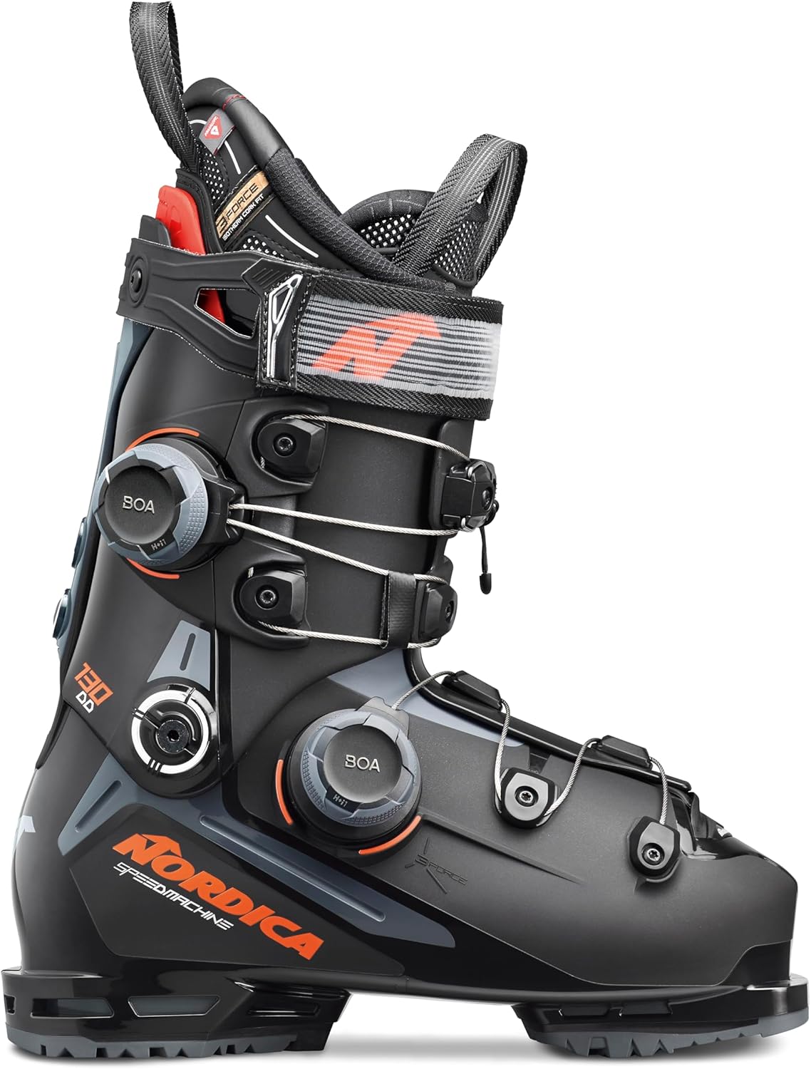 Мужские горнолыжные ботинки Nordica Speedmachine 3 130 BOA Double Dial средней посадки с высокими эксплуатационными характеристиками, Black / Anthracite / Red, Черный, Мужские горнолыжные ботинки Nordica Speedmachine 3 130 BOA Double Dial средней посадки
Мужские горнолыжные ботинки Nordica Speedmachine 3 130 BOA Double Dial средней посадки с высокими эксплуатационными характеристиками, Black / Anthracite / Red, Черный, Мужские горнолыжные ботинки Nordica Speedmachine 3 130 BOA Double Dial средней посадки