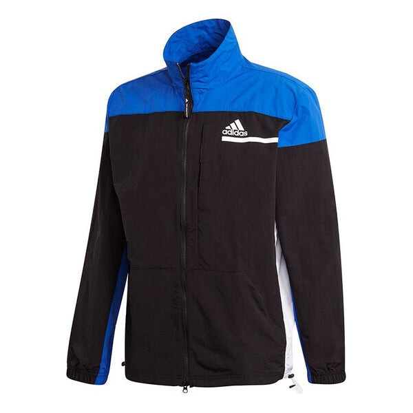 Куртка adidas ZNE TTOP WVN Colorblock Stand Collar Sports Jacket Black, черный 
Куртка adidas ZNE TTOP WVN Colorblock Stand Collar Sports Jacket Black, черный