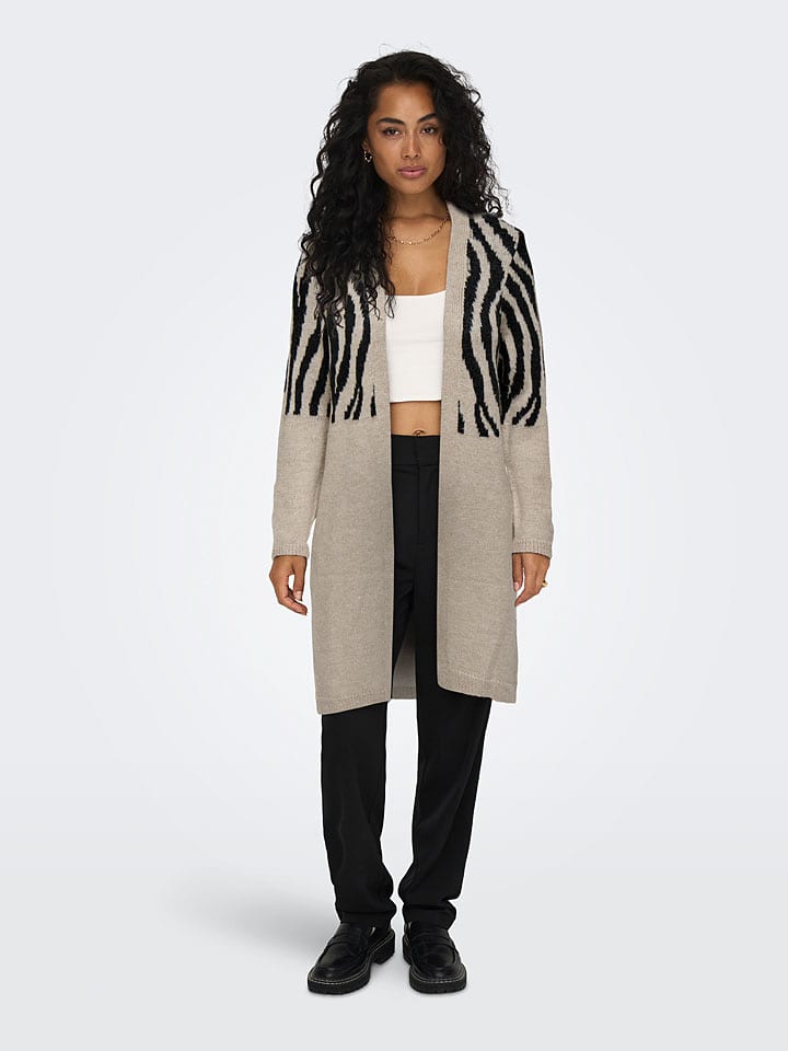 ONLY Кардиган бежево-черного цвета
ONLY Кардиган бежево-черного цвета